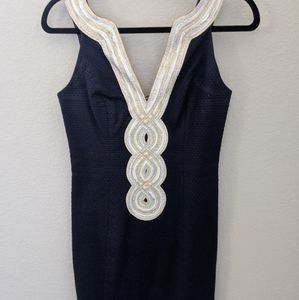 Lilly Pulitzer Navy Shift Dress